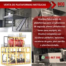 VENTA DE PLATAFORMAS METÁLICAS